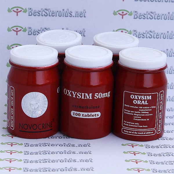 Oxysim 50mg - Oxymetholone - Novocrine