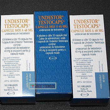 Undestor Testocaps 40mg - Testosterone Undecanoate