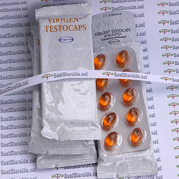 Virigen Testocaps 40mg - Testosterone Undecanoate